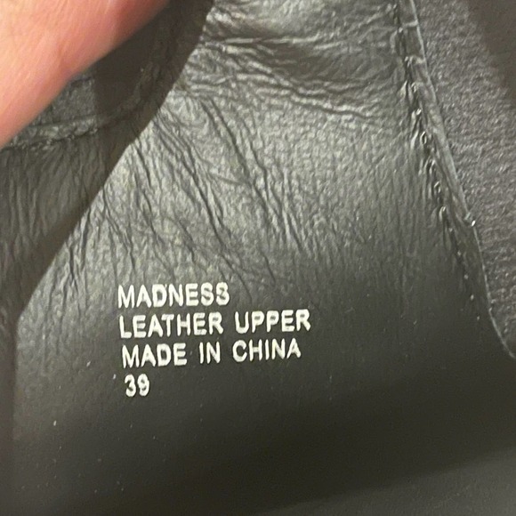 ASH Madness Block Heel Combat Boots Black Size 39 NWT - Picture 7 of 10